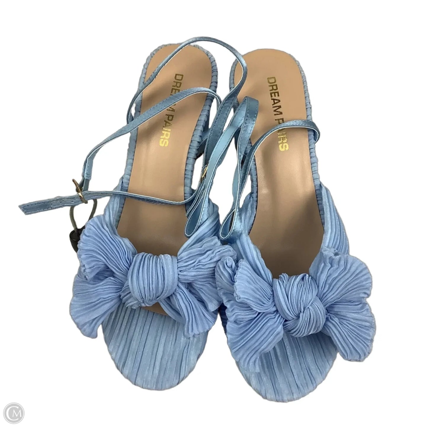 Shoes Heels Block By Dream Pairs In Blue, Size: 9.5