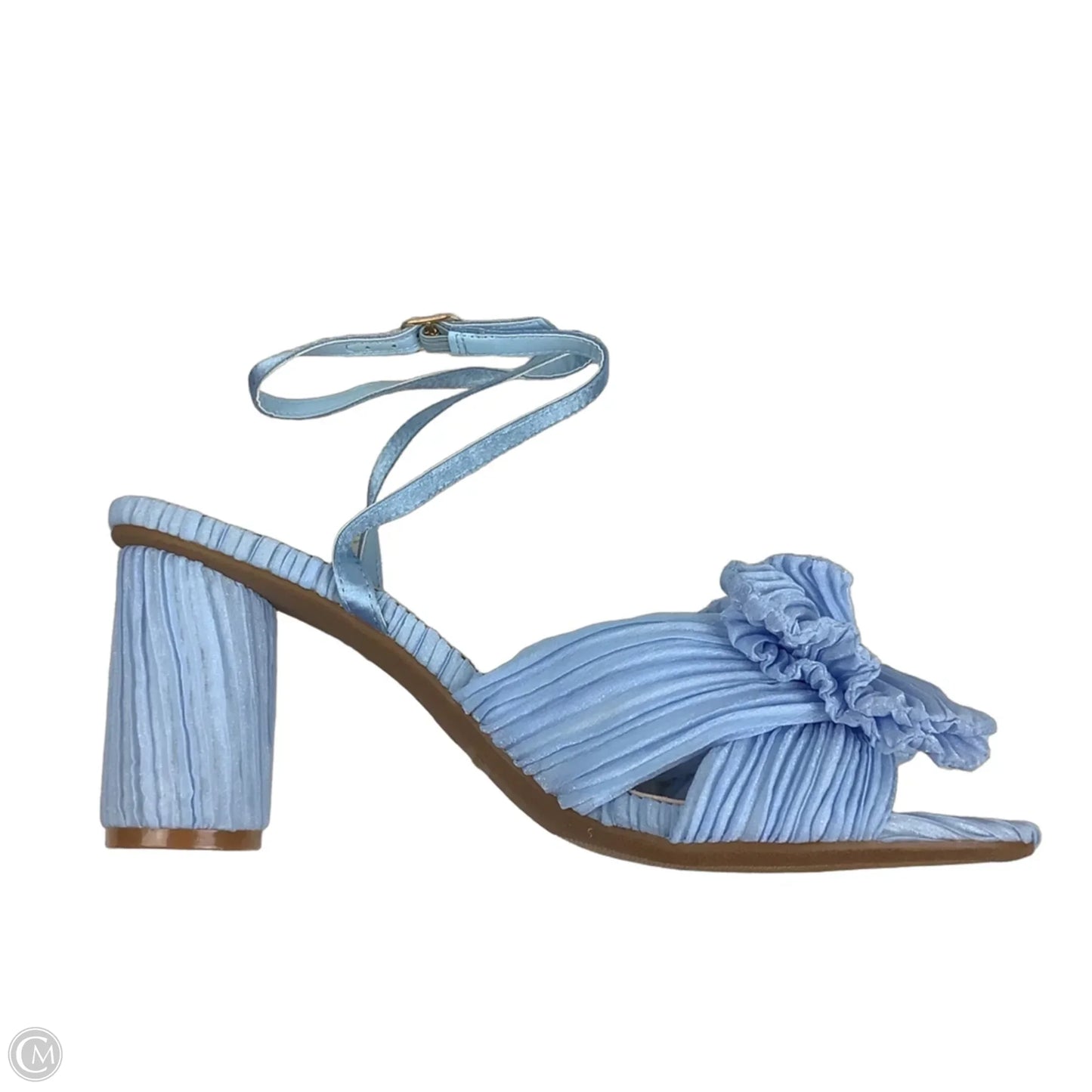 Shoes Heels Block By Dream Pairs In Blue, Size: 9.5