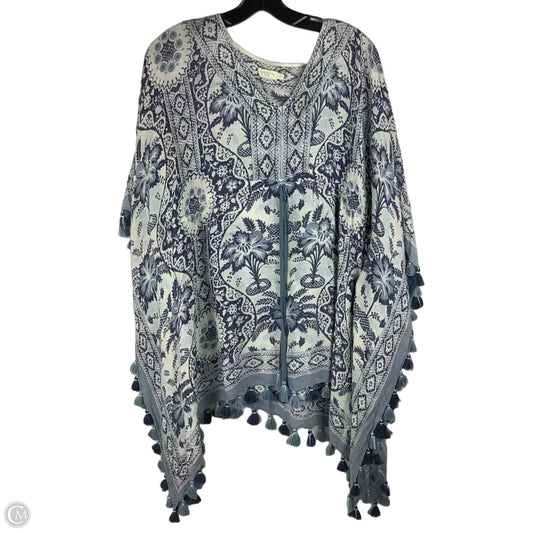 Swimwear Cover-up By Spartina In Blue, Size: Osfm