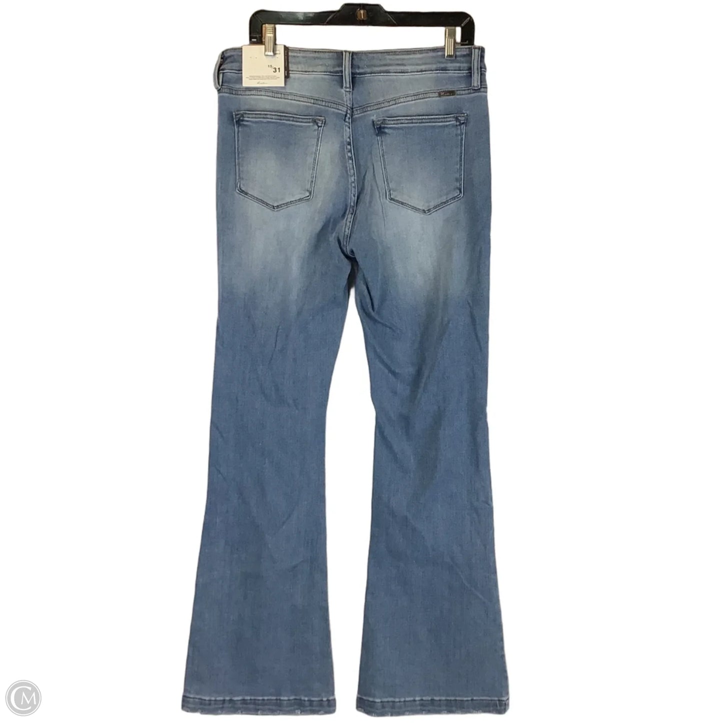 Jeans Boot Cut By Kancan In Blue Denim, Size: 12