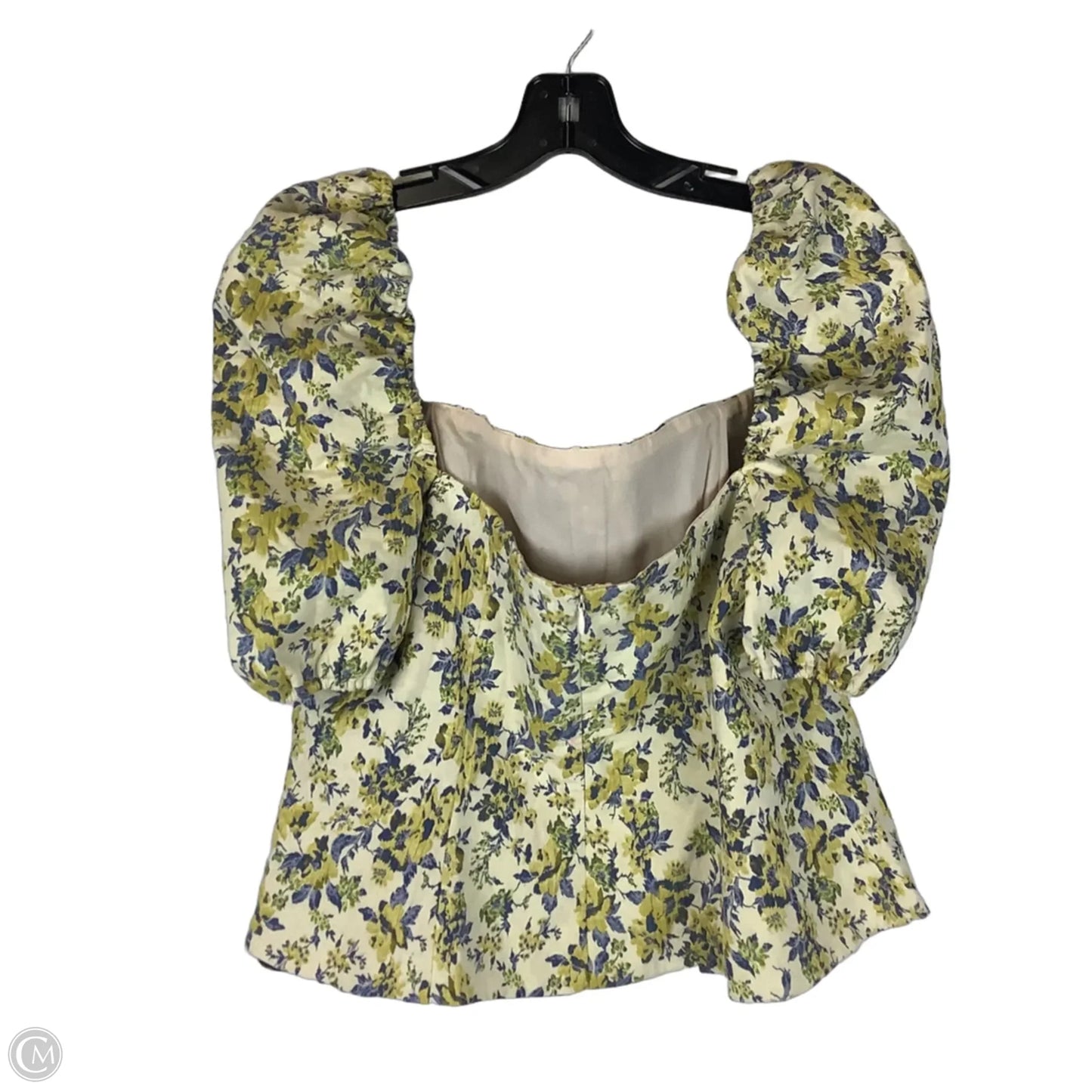 Top Short Sleeve By Lovers & Friends In Yellow, Size: Xl