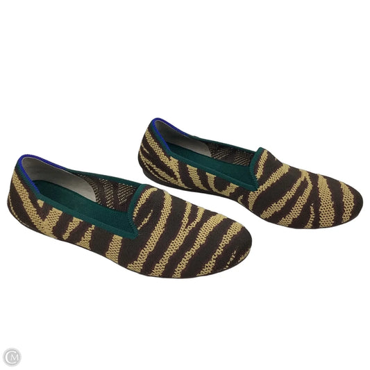 Shoes Flats By Rothys In Animal Print, Size: 8.5