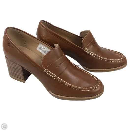 Shoes Heels Block By Sperry In Brown, Size: 9.5