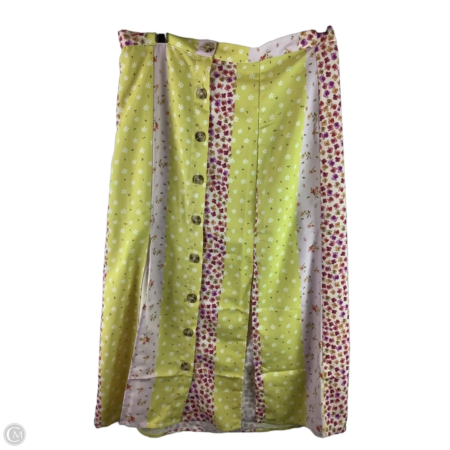 Skirt Midi By Cmc In Floral Print, Size: L