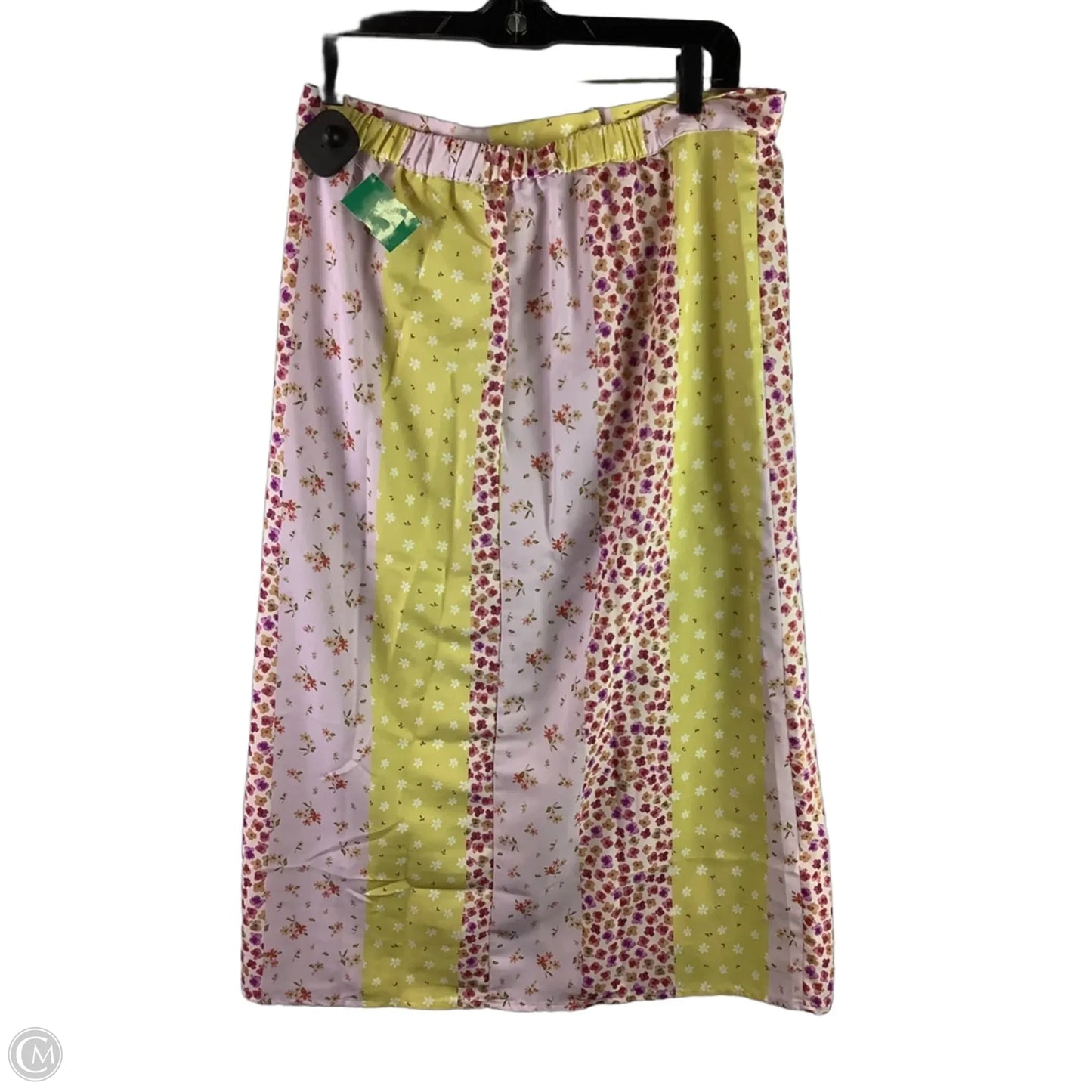 Skirt Midi By Cmc In Floral Print, Size: L