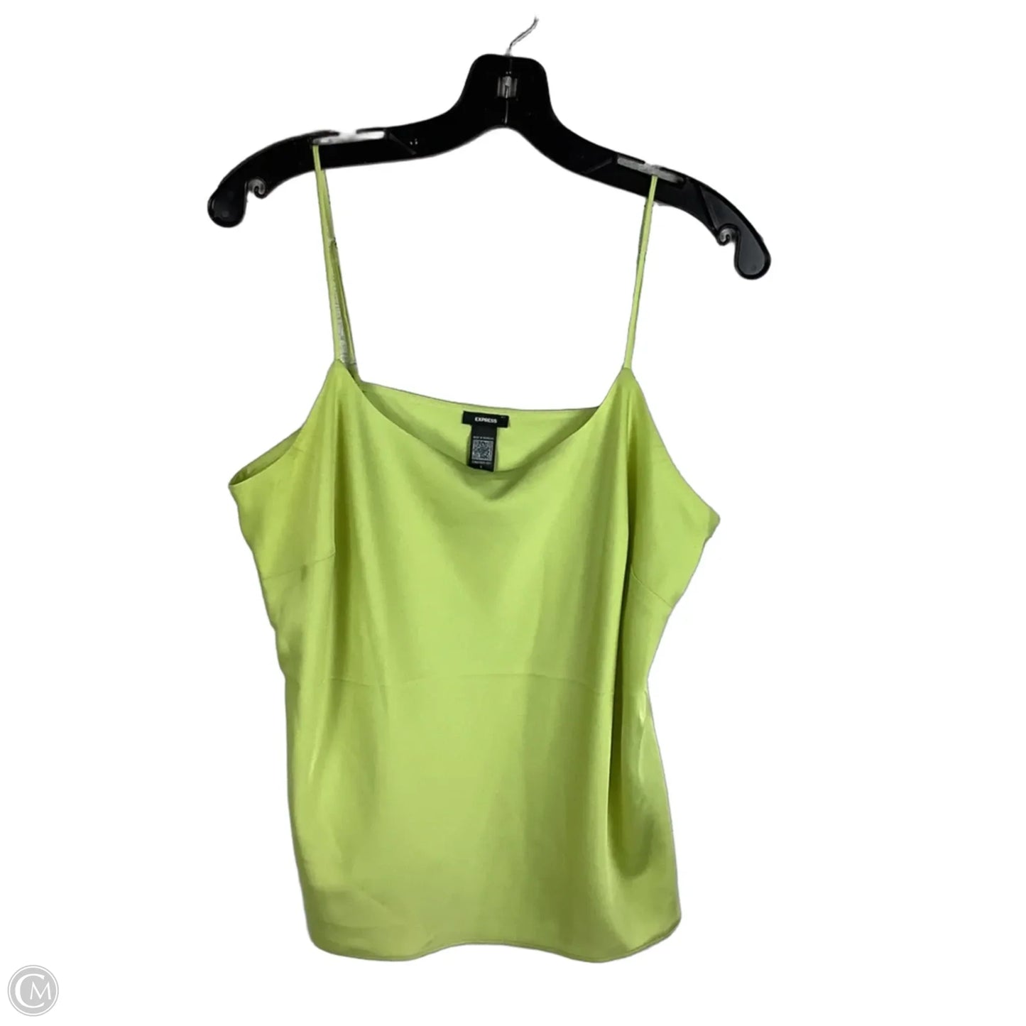 Top Sleeveless By Express In Yellow, Size: L
