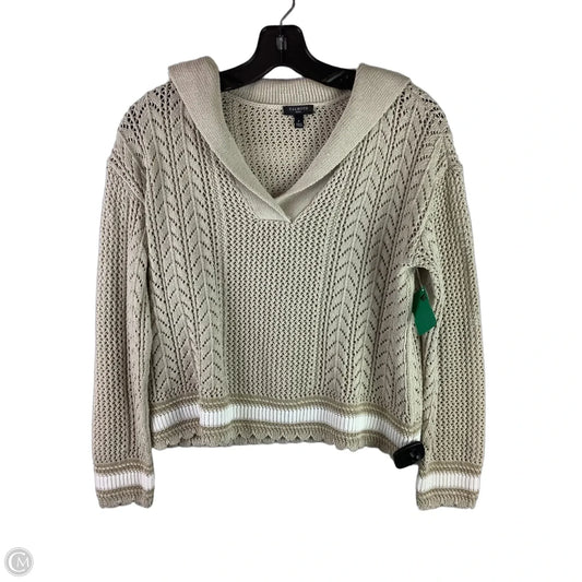 Sweater By Talbots In Tan, Size: S