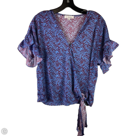 Top Short Sleeve By Thml In Multi-colored, Size: M