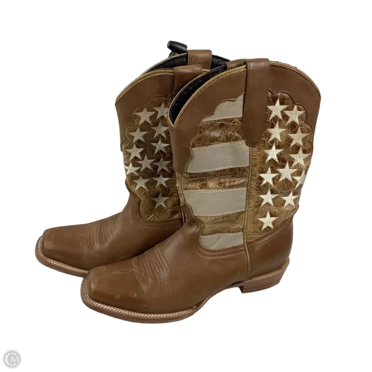 Boots Western By Cmc In Tan, Size: 8.5