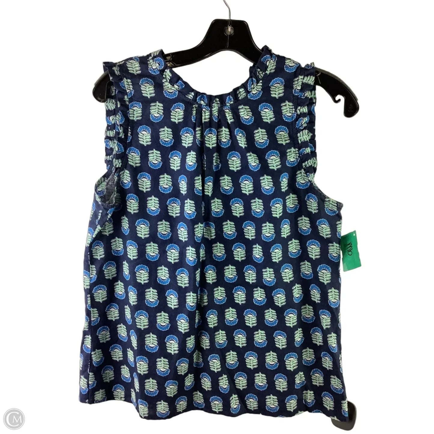 Top Sleeveless By J. Crew In Navy, Size: S