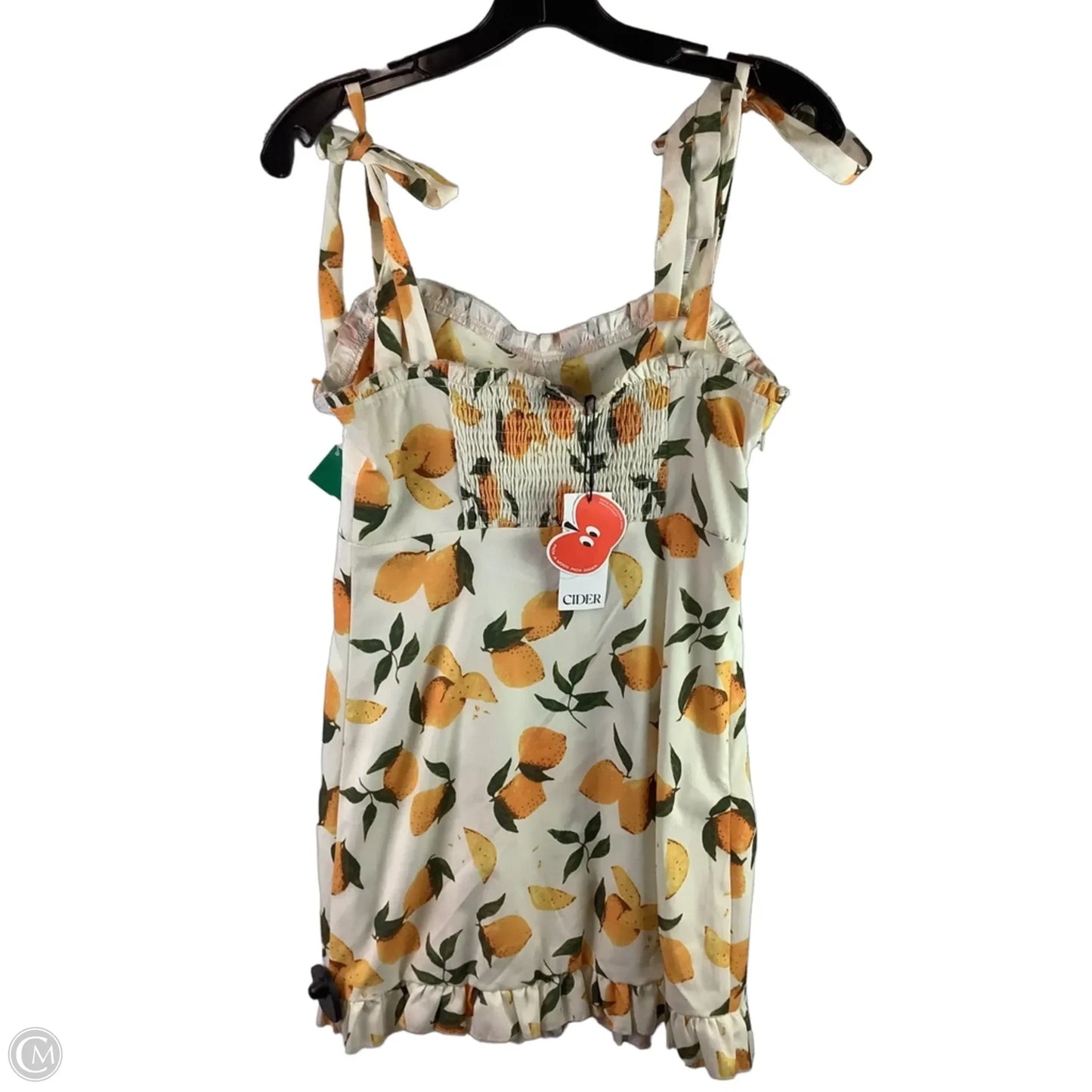 Dress Casual Midi By Cider In White, Size: Xs
