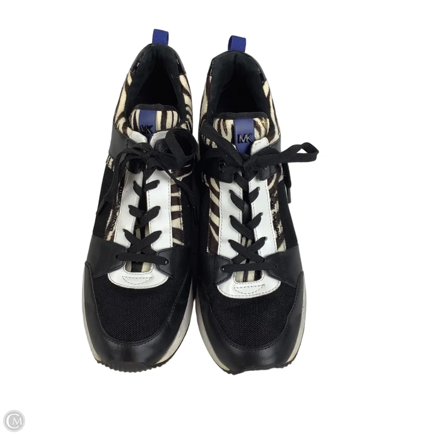 Shoes Designer By Michael Kors In Zebra Print, Size: 9