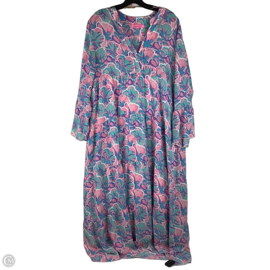 Dress Casual Maxi By Simply Southern In Multi-colored, Size: Xl