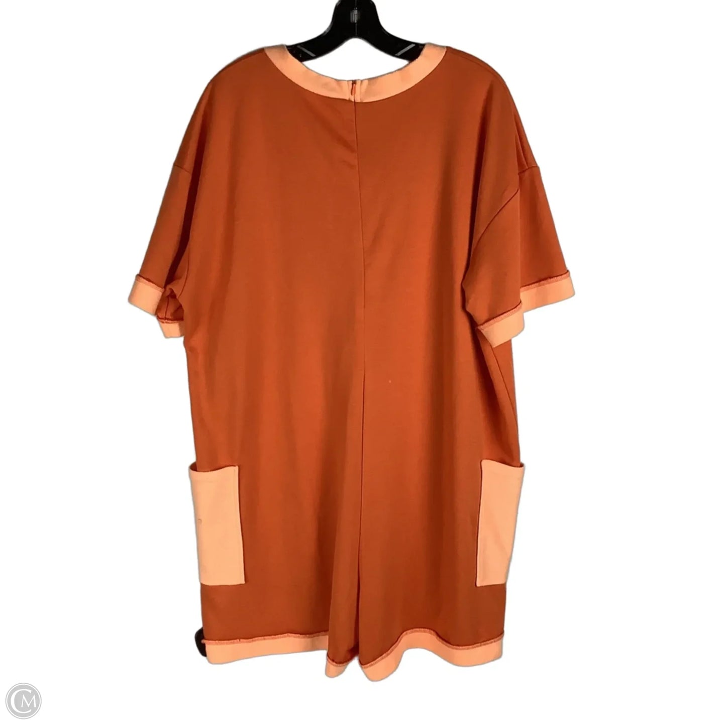 Romper By Cmc In Orange, Size: Xl