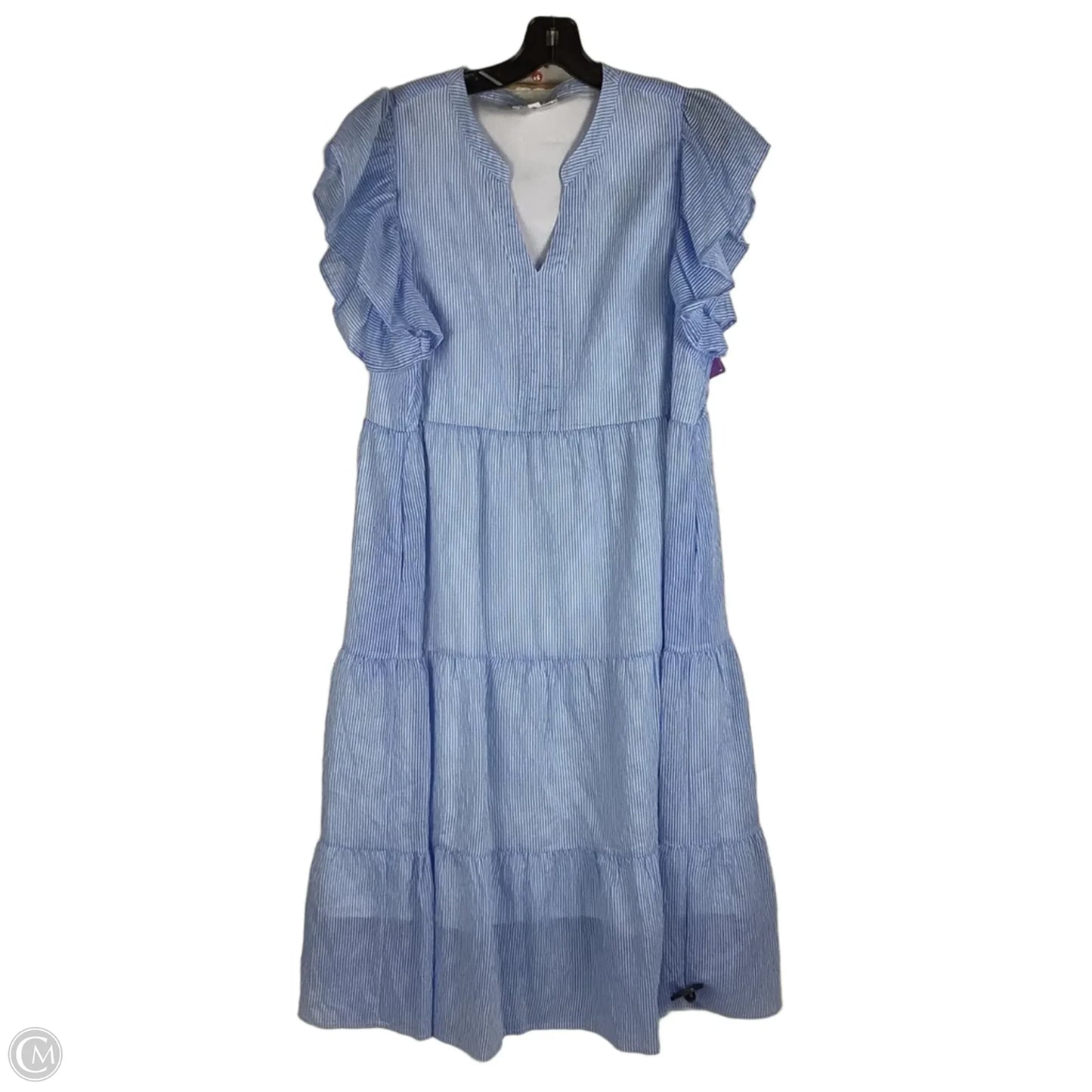 Dress Casual Maxi By Thml In Striped Pattern, Size: Xl