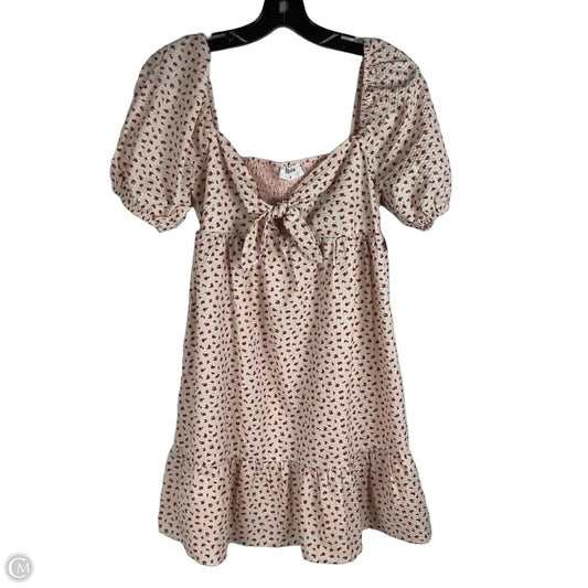 Dress Casual Short By Storia In Pink, Size: S