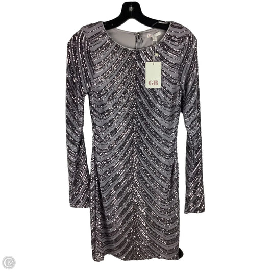 Dress Party Short By Gb In Silver, Size: S