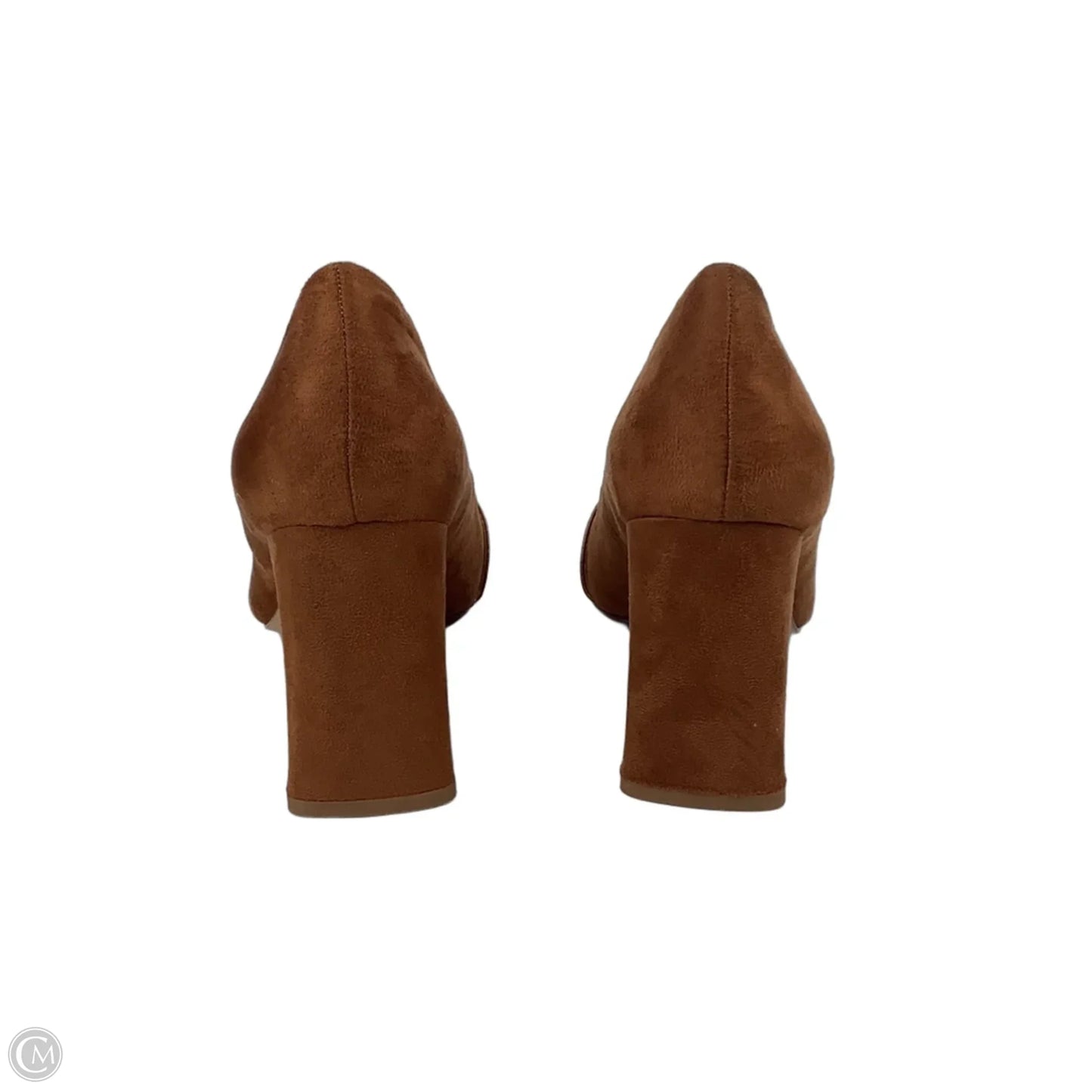 Sandals Heels Block By Michael By Michael Kors In Brown, Size: 7.5