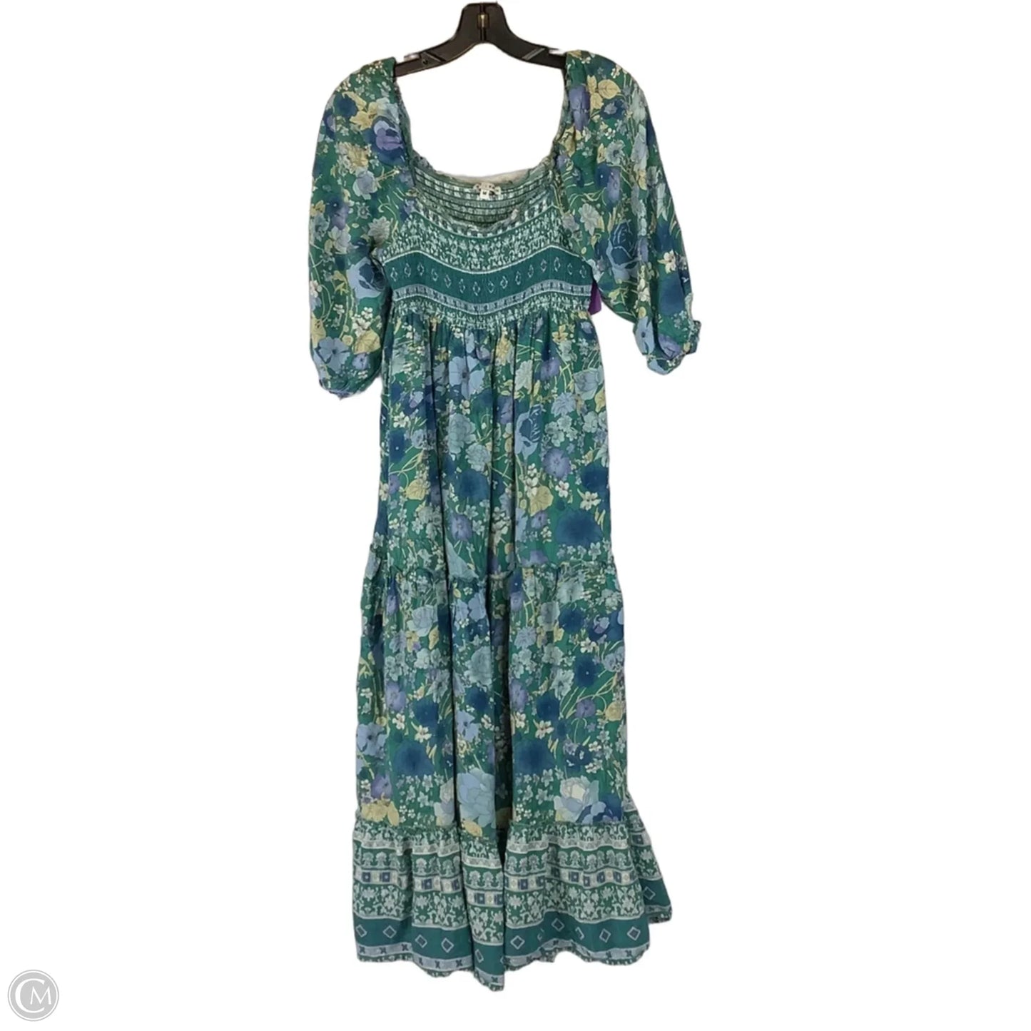 Dress Casual Maxi By Baltic Born In Green, Size: M