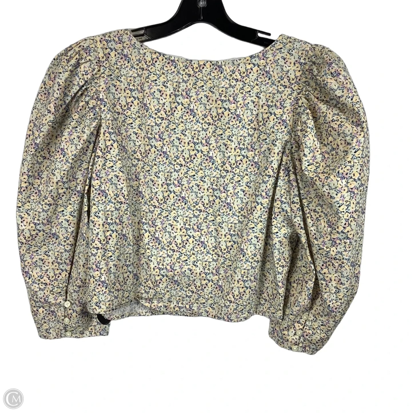 Top Short Sleeve By Levis In Floral Print, Size: L