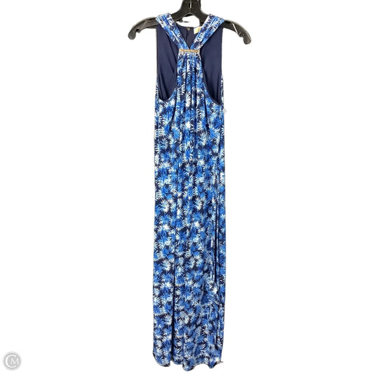 Dress Casual Maxi By Michael By Michael Kors In Blue, Size: M
