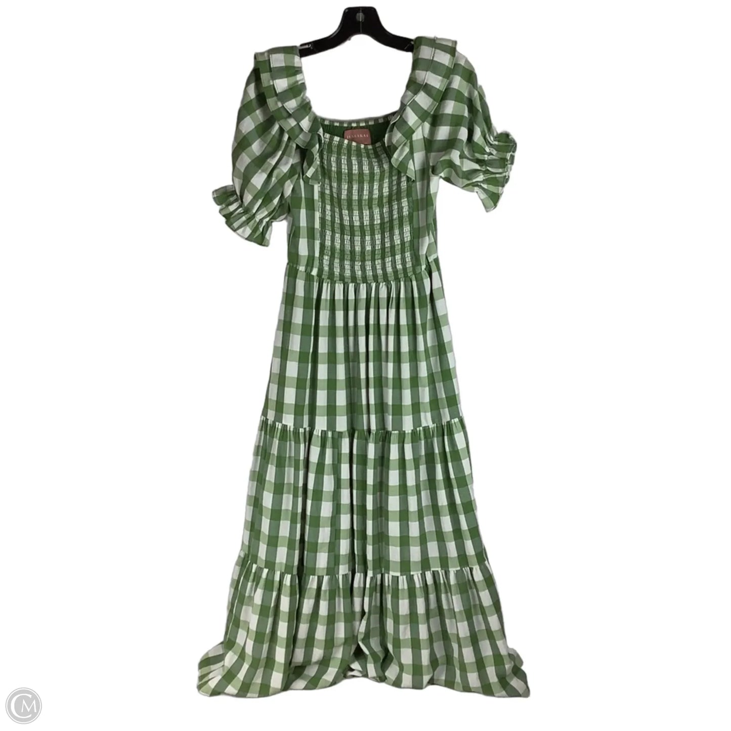 Dress Casual Maxi By Cmc In Green, Size: Xs