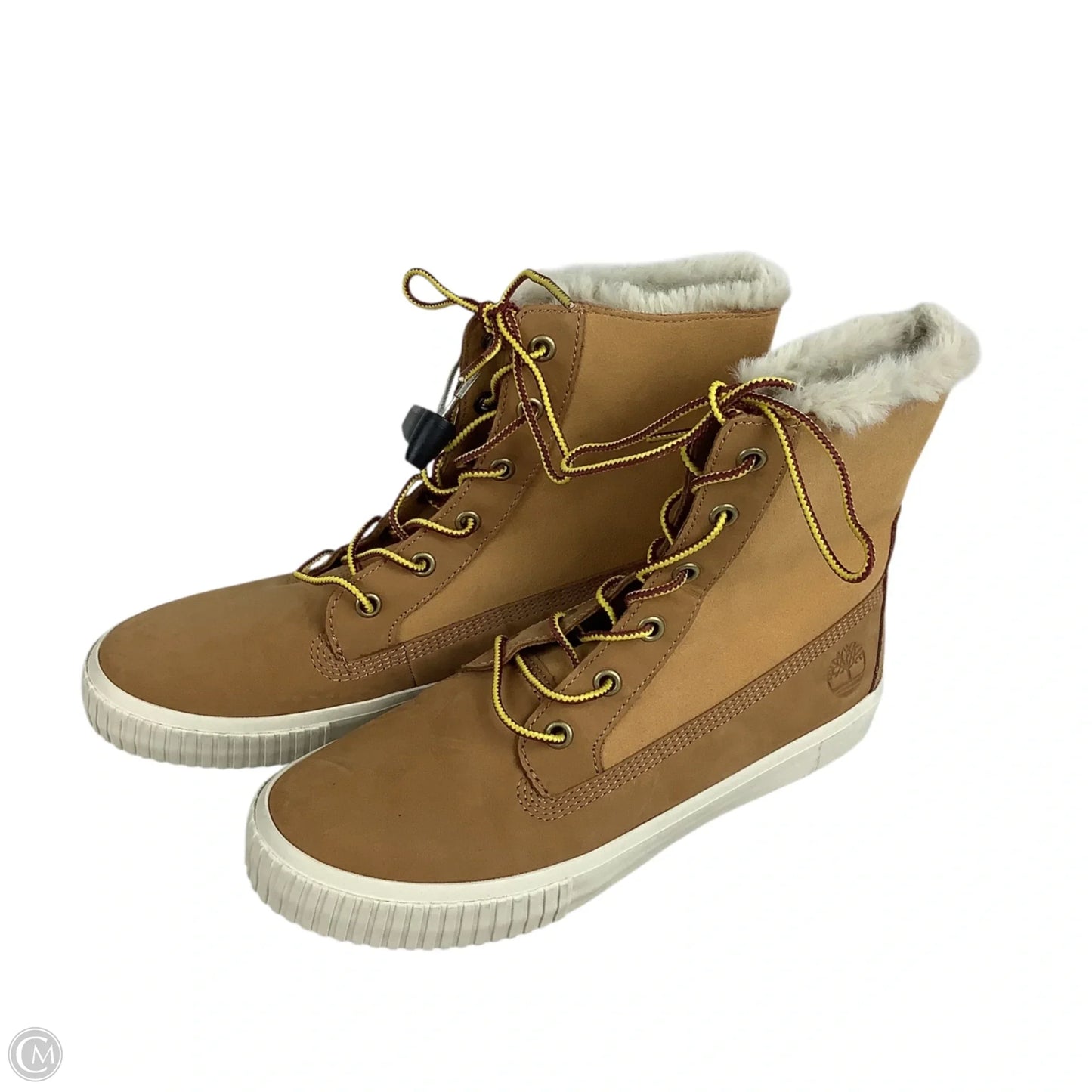 Boots Ankle Flats By Timberland In Tan, Size: 7.5