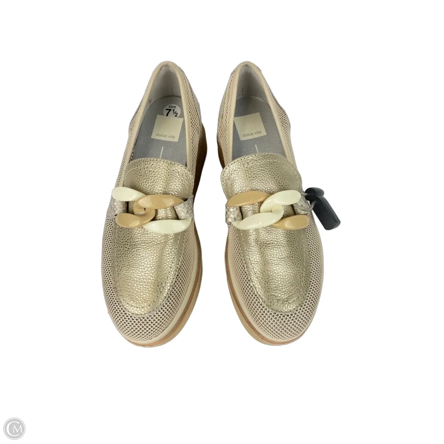 Shoes Heels Platform By Dolce Vita In Gold, Size: 7.5