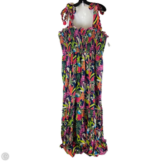 Dress Casual Maxi By Crown And Ivy In Multi-colored, Size: Xxl