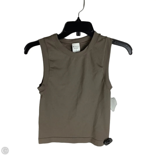 Athletic Tank Top By Athleta In Brown, Size: S