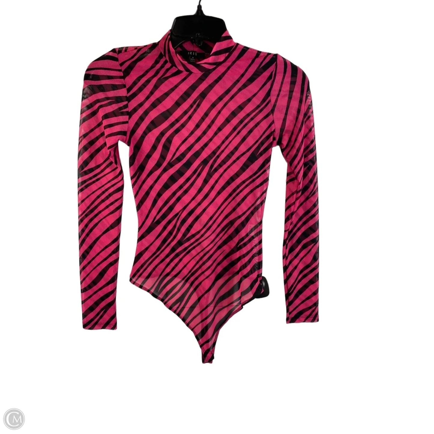 Bodysuit By Iris In Zebra Print, Size: S