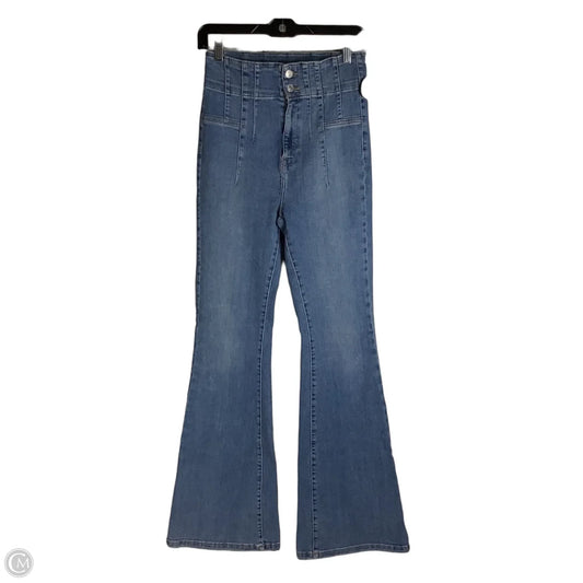 Jeans Flared By We The Free In Blue Denim, Size: 6 (28)