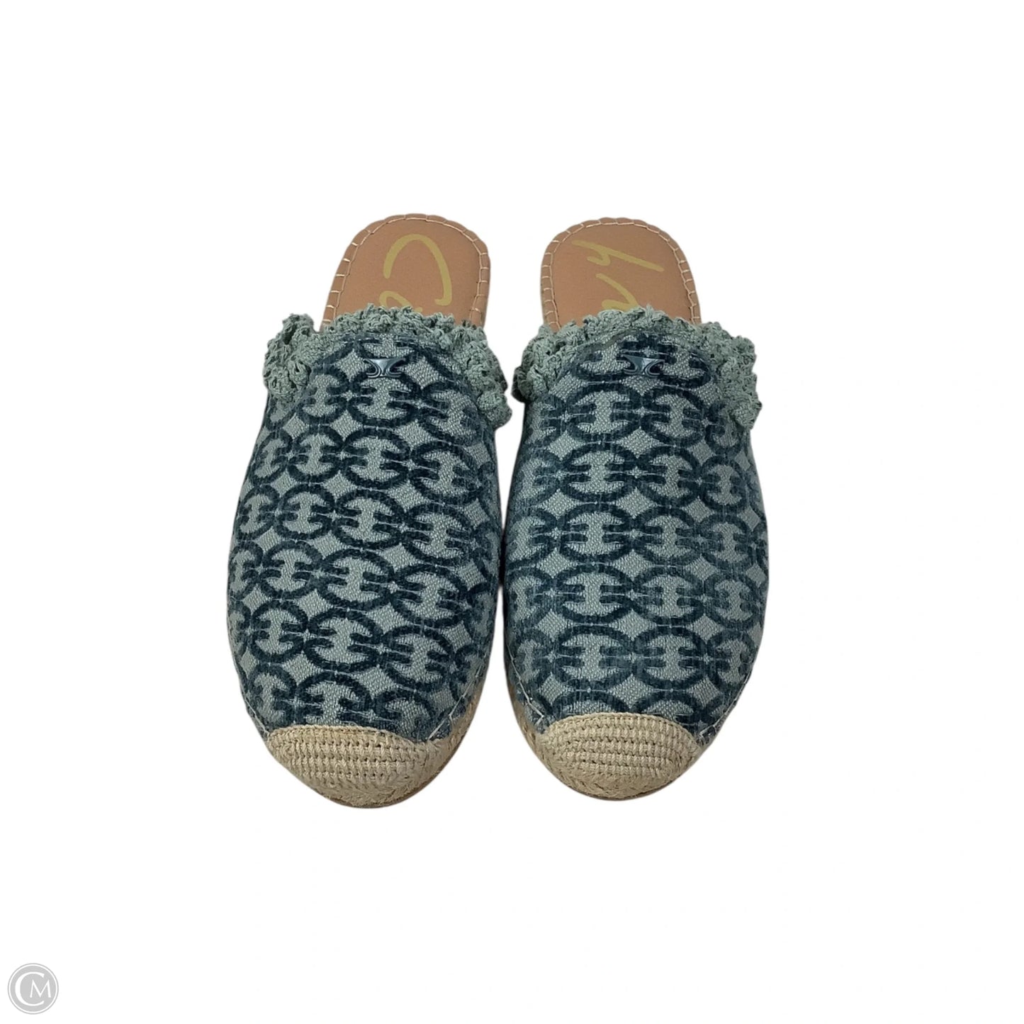Shoes Flats By Sam Edelman In Blue Denim, Size: 9