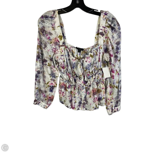 Top Long Sleeve By J. Crew In Multi-colored, Size: 6