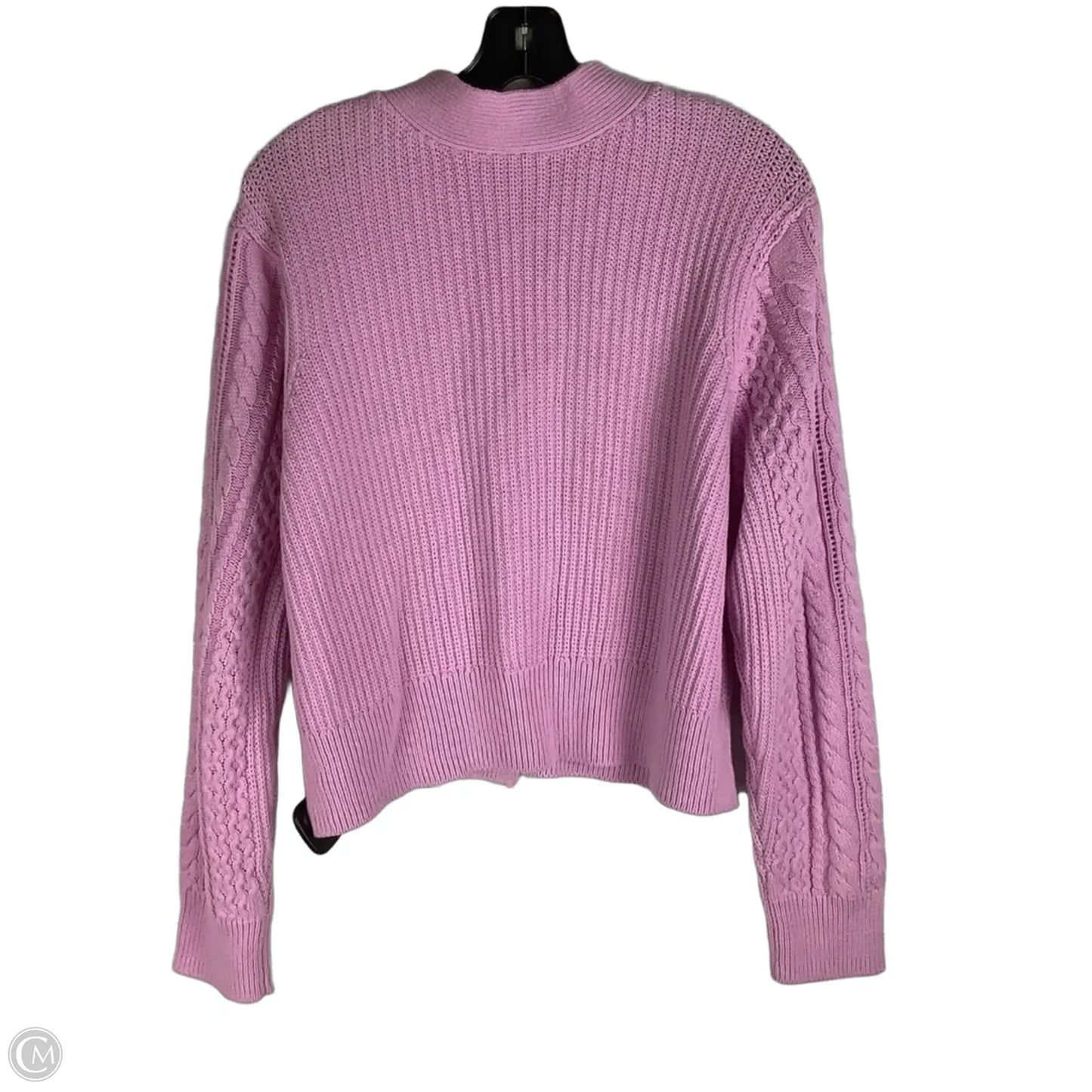 Sweater Cardigan By On 34th In Pink, Size: Xl