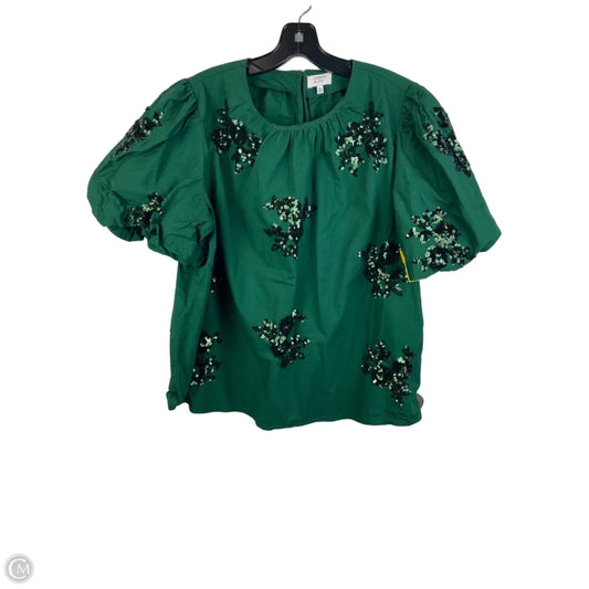 Top Short Sleeve By Crown And Ivy In Green, Size: XlP