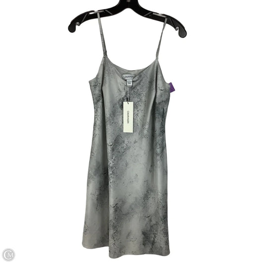 Dress Casual Short By Calvin Klein In Grey, Size: 4