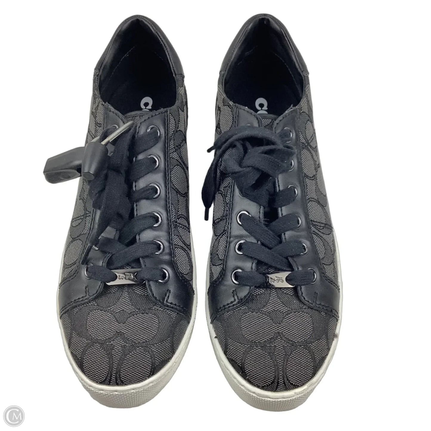 Shoes Designer By Coach In Black, Size: 8