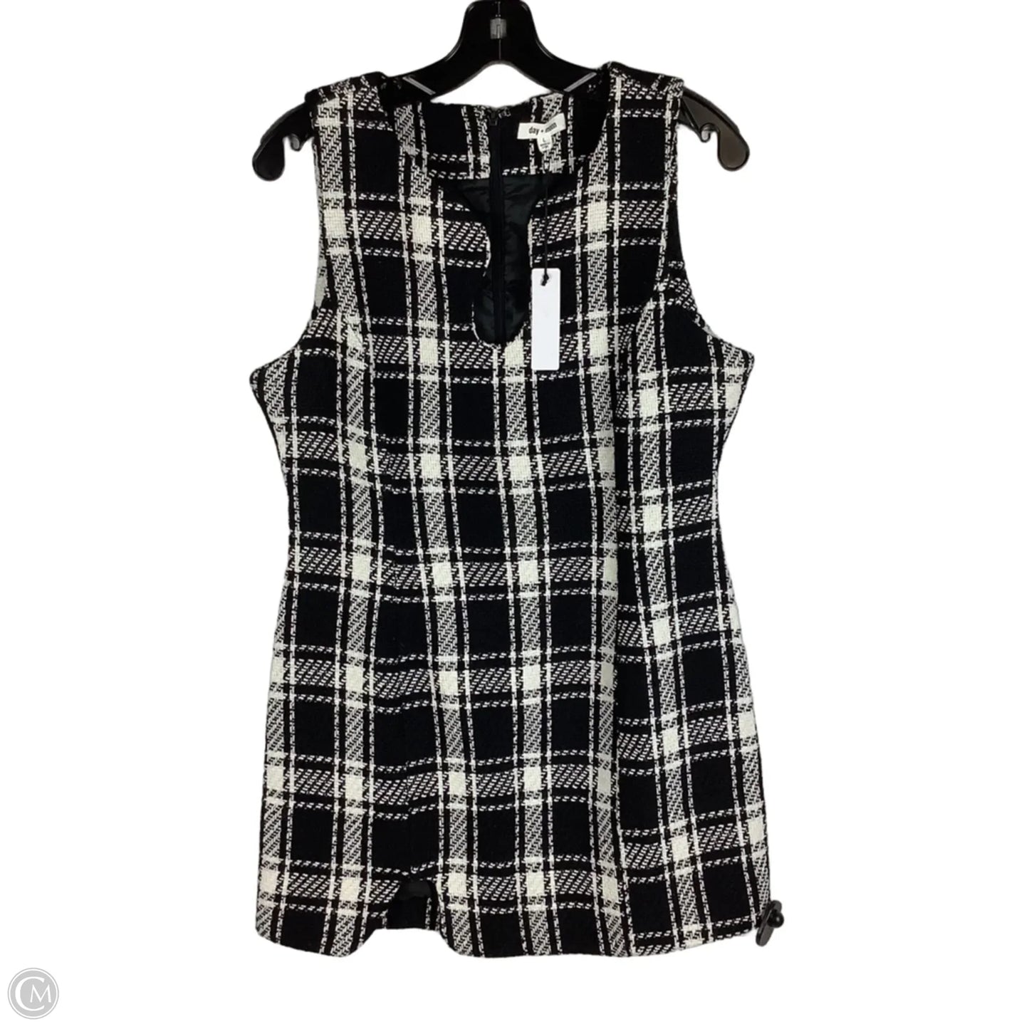 Dress Work By Day + Moon In Black & White, Size: L