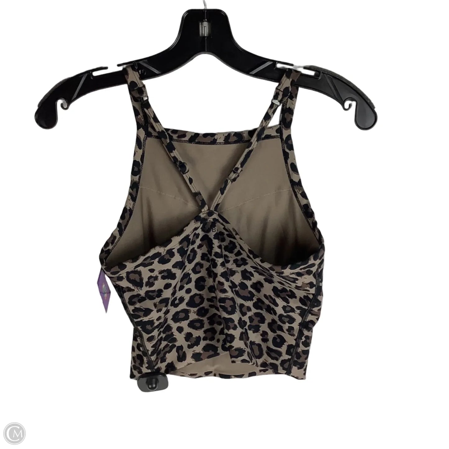 Athletic Tank Top By Ypb In Leopard Print, Size: S