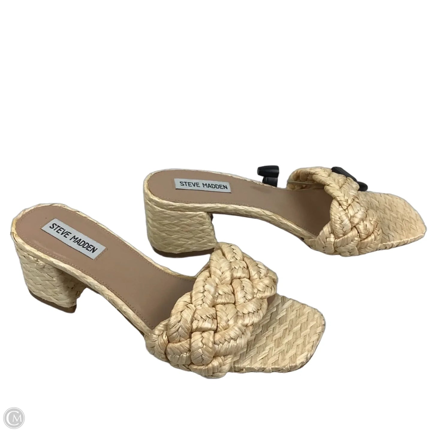 Shoes Heels Block By Steve Madden In Beige, Size: 10