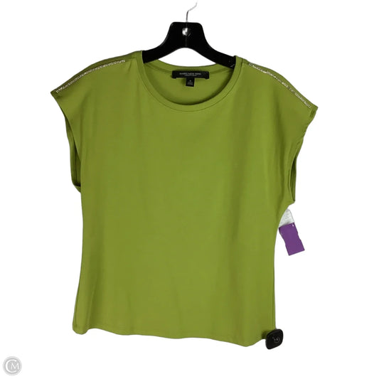 Top Short Sleeve By Marc New York In Green, Size: M