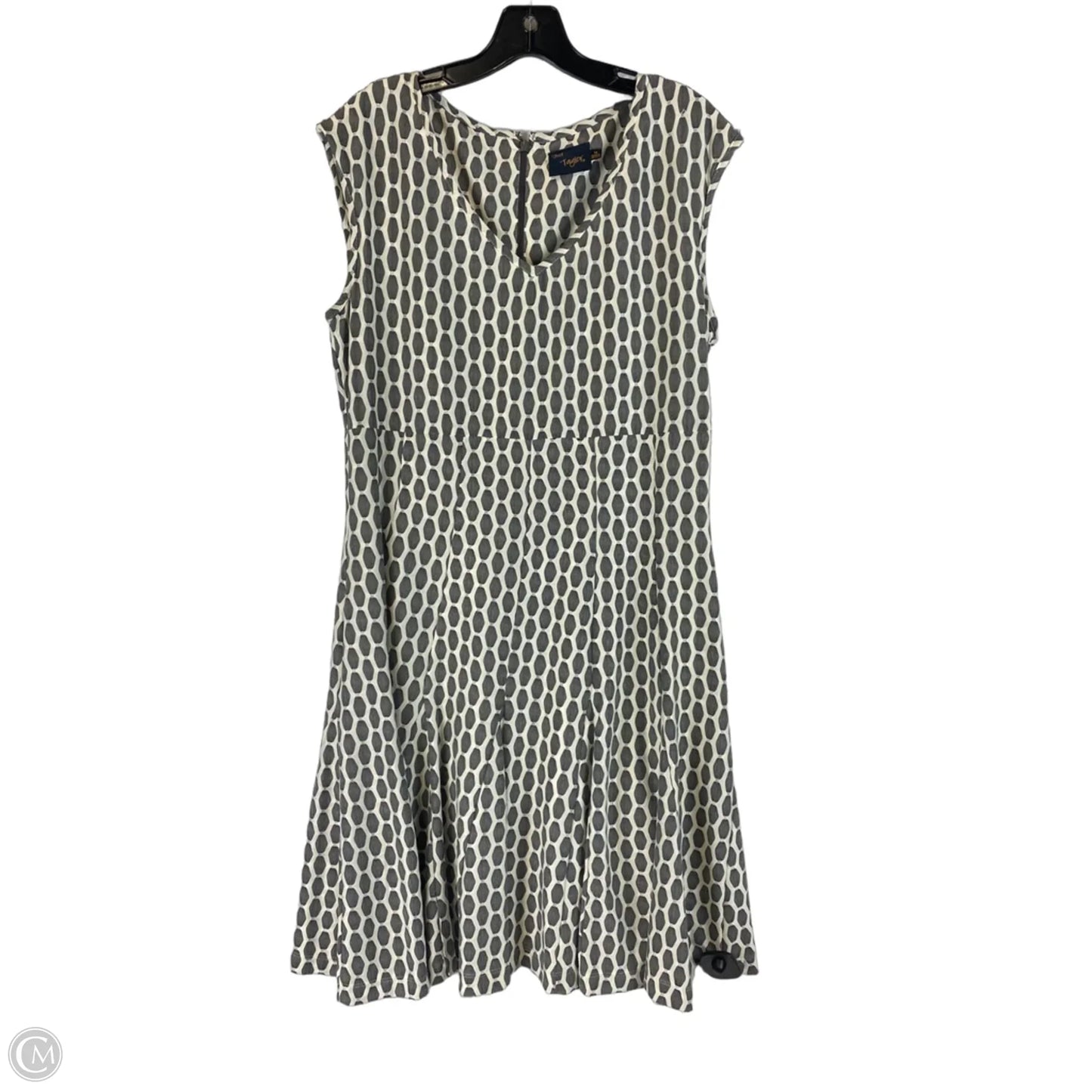 Dress Work By Just Taylor In Black & White, Size: 14