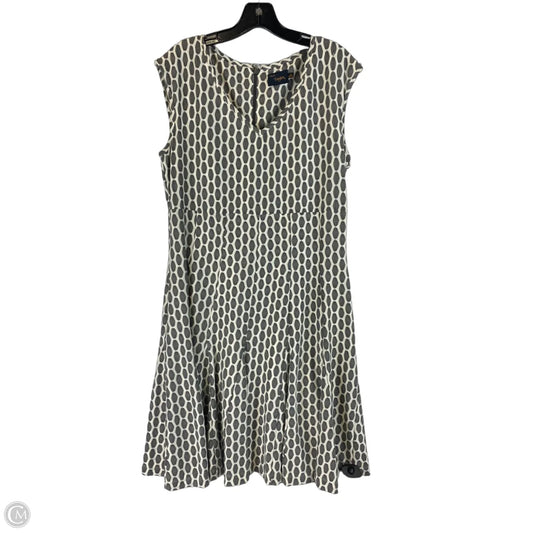 Dress Work By Just Taylor In Black & White, Size: 14