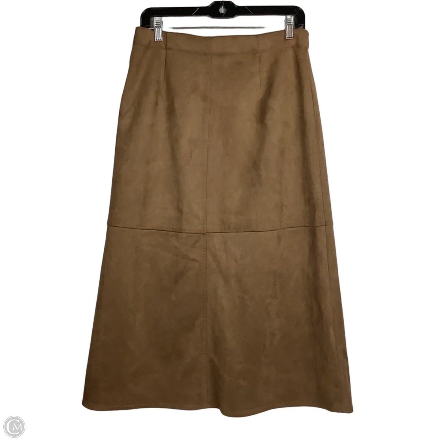 Skirt Midi By Max Studio In Brown, Size: M