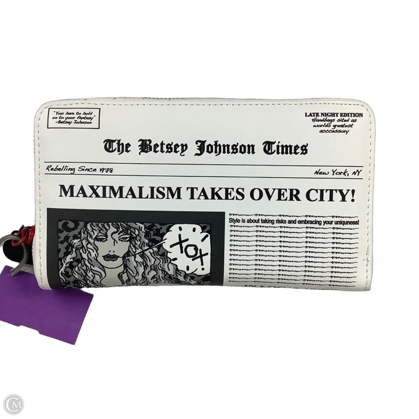 Wallet By Betsey Johnson, Size: Large
