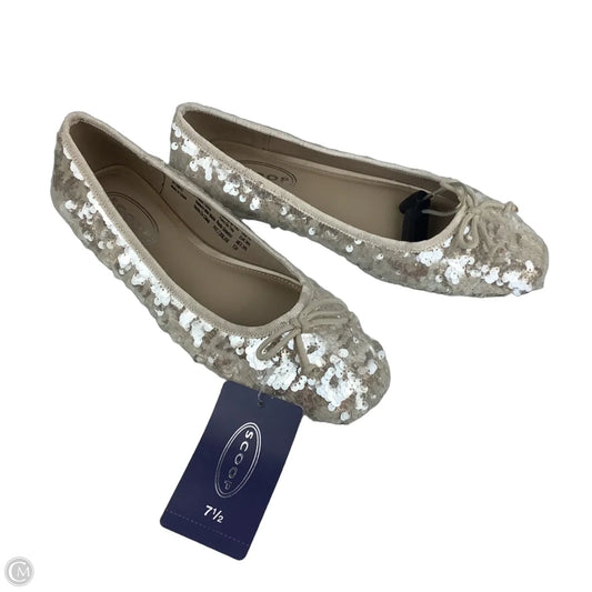 Shoes Flats By Scoop In Cream, Size: 7.5