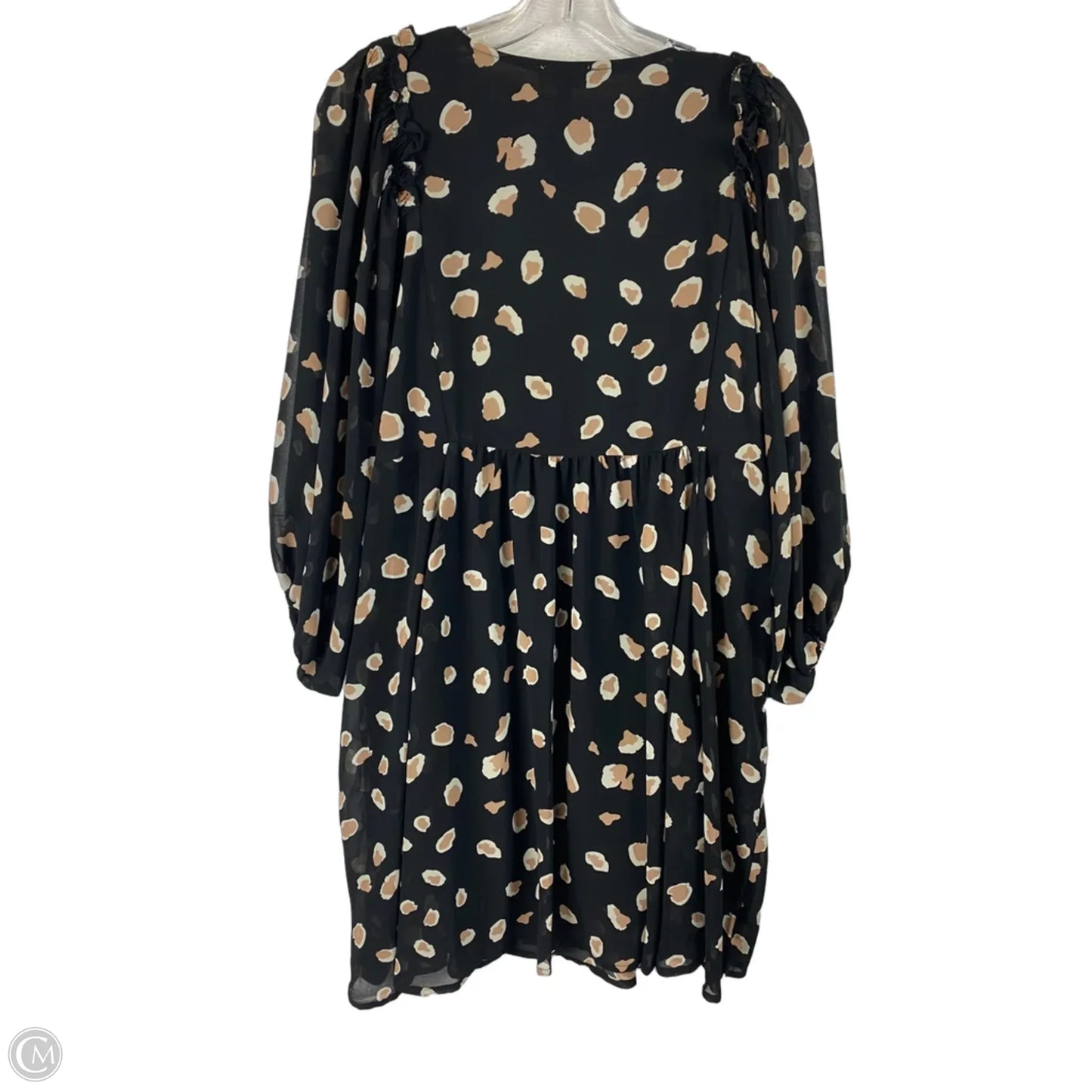 Dress Casual Short By Umgee In Black & Cream, Size: M