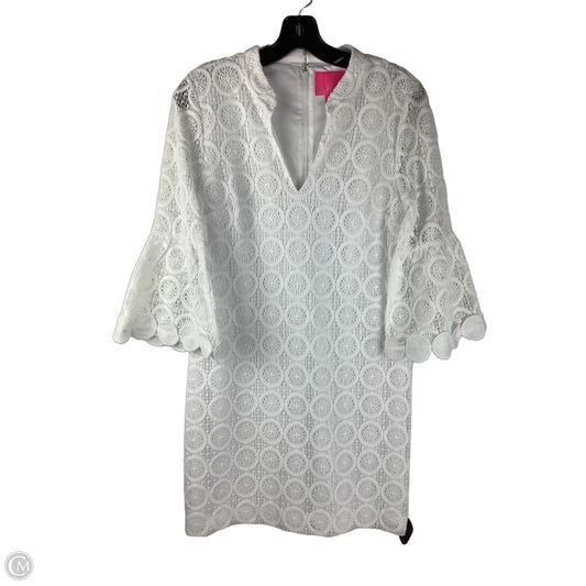 Dress Designer By Lilly Pulitzer In White, Size: 4