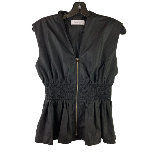 Top Sleeveless By Cmc In Black, Size: S